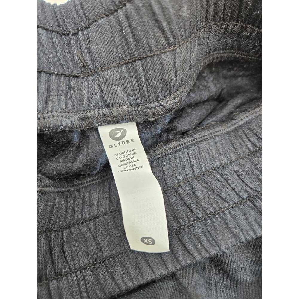New Glyder Powder Jogger Pants Women XS Black White Hand Dyed Sweatpants - Picture 5 of 6